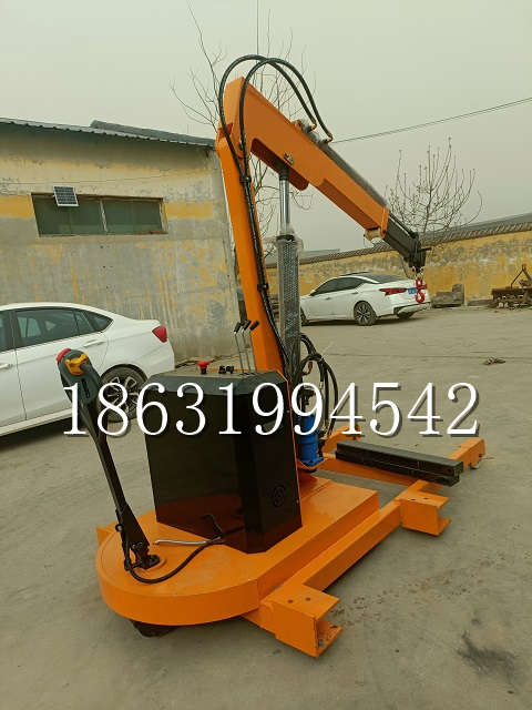 丰镇市自卸车厢随车吊 自制轮式四不像起重机 四驱平板吊 5吨 贵盛